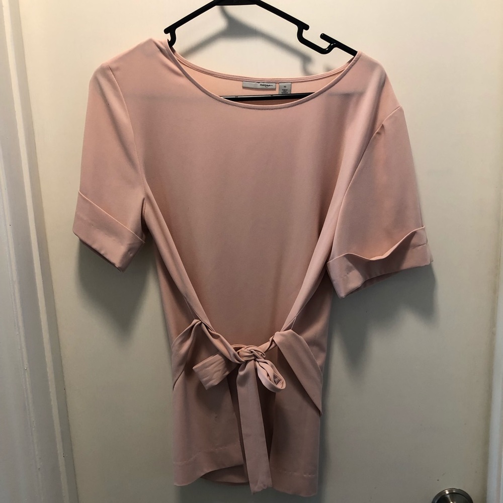 Halogen tie blouse